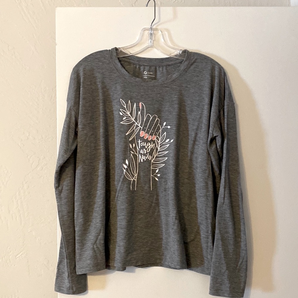 Oiselle - Tough as Nails long sleeve running/lounge shirt